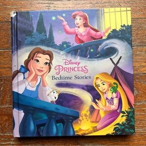 Disney Princess Bedtime Stories - Pink Purple Blue Cover